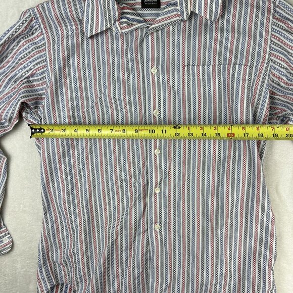 Neiman Marcus Exclusive Men’s Shirt Size Medium Tailored USA Long Sleeve Button - Picture 6 of 8